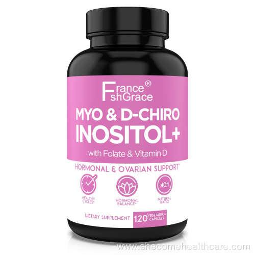 Myo-Inositol & D-Chiro Ovarian Support Inositol capsules